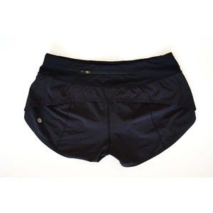 Lululemon Speed Up Low-Rise Short 2.5" Black
